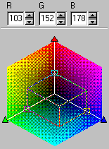 Farbauswahldialog RGB