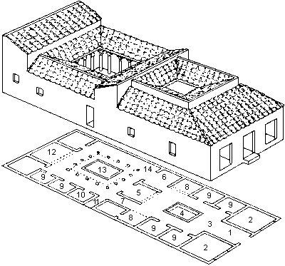 Das Atriumhaus mit Peristyl